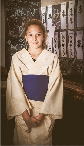 Yukata hana crema